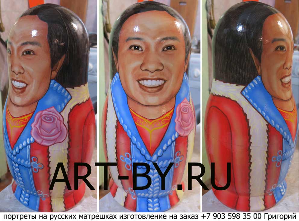 какие подарки любят китайцы на свою свадьбу от русских друзей получить портретную матрешку